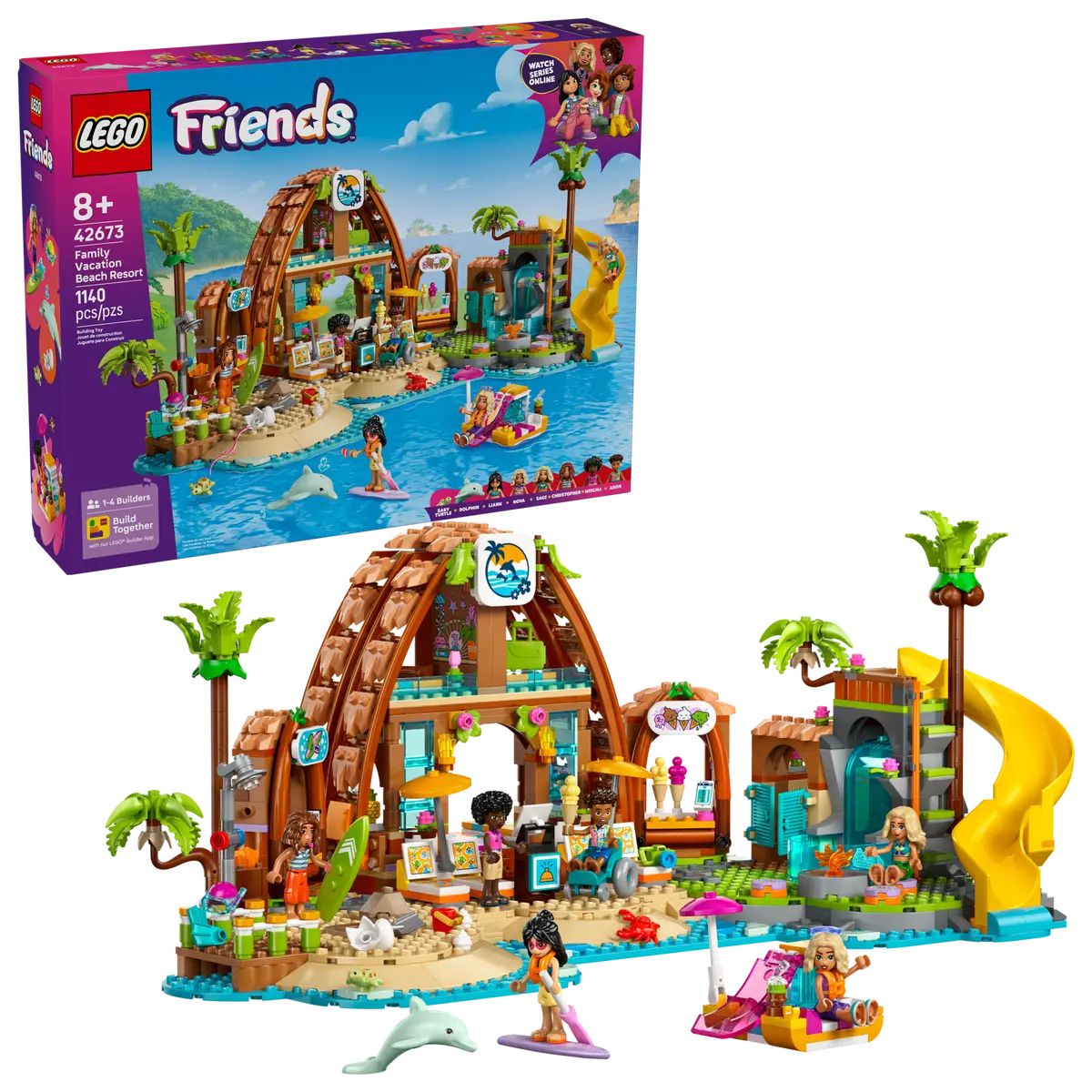 Конструктор LEGO Friends Пляжный курорт 1140 дет. - фото 1