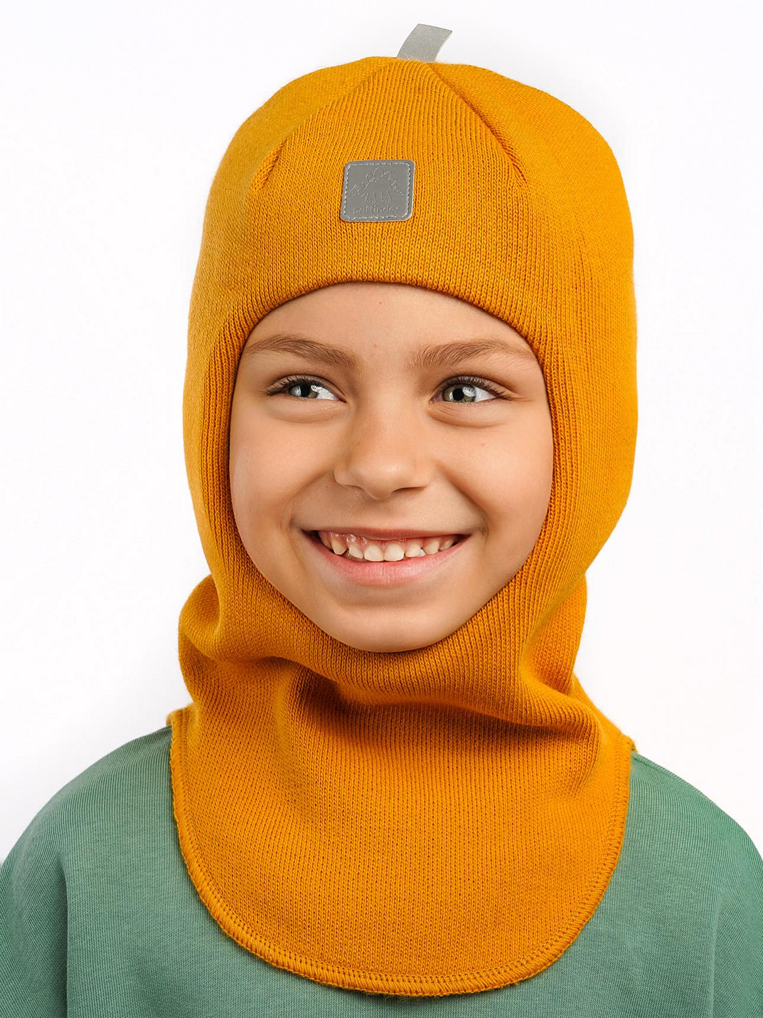 Шапка-шлем ПриКиндер MH3-6070 Цвет: Горчичный - фото 12