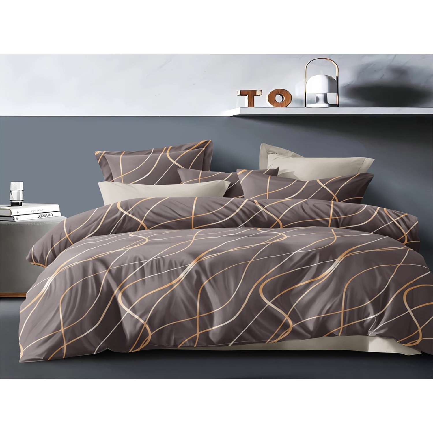 Комплект постельного белья Ярмарка снов двуспальный в ассортименте - фото 9