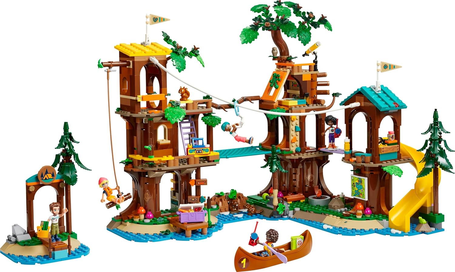 Конструктор LEGO Friends Домик на дереве 1128 дет. - фото 2