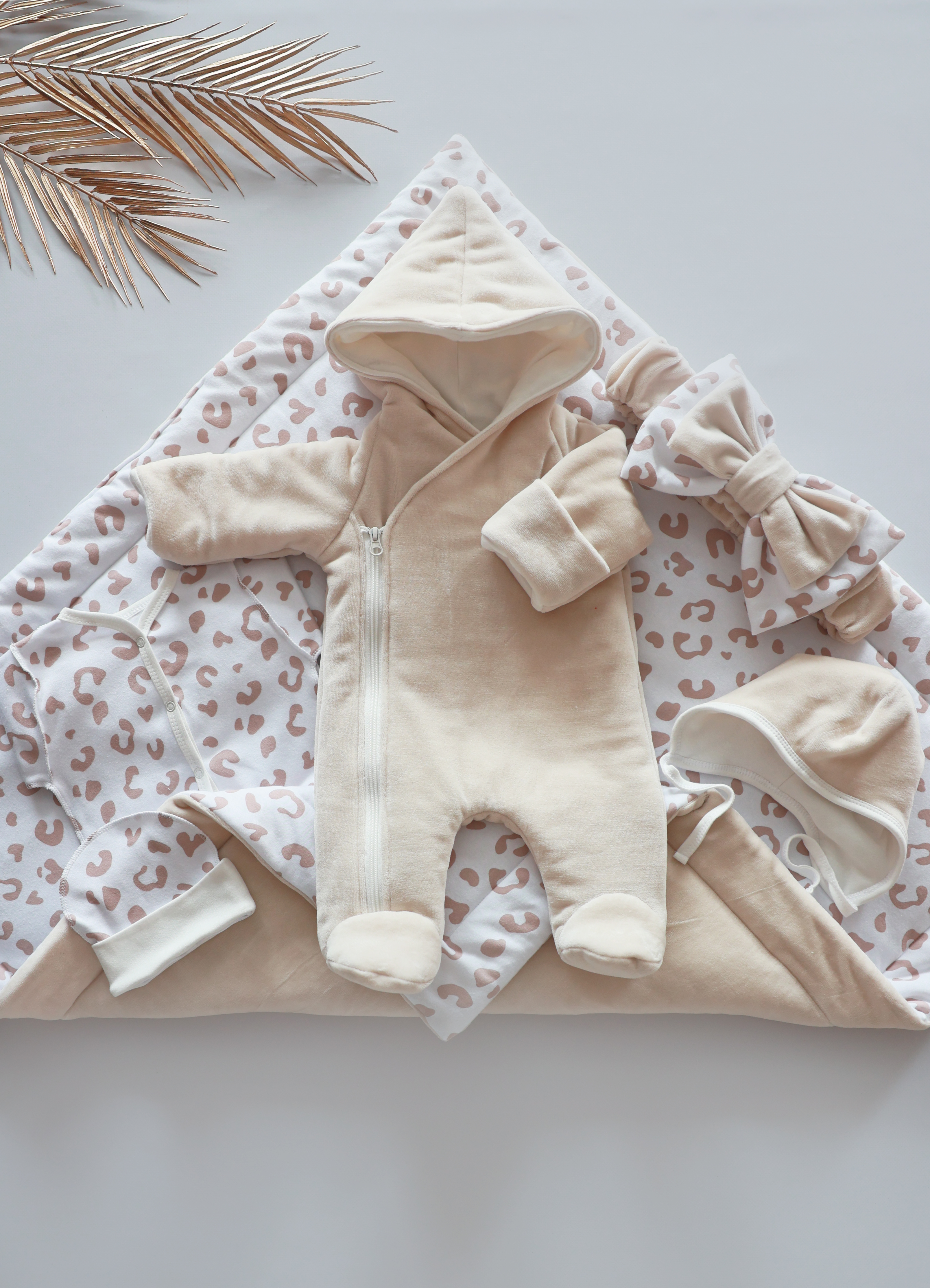 Комплект Bunnyphant 0321/бежевый - фото 2