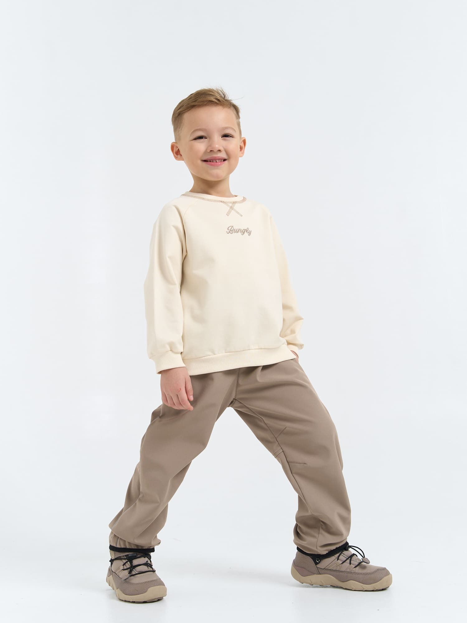 Брюки BUNGLY 1R5607/Кокос - фото 4