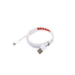 Кабель REXANT USB-A - Lightning для Apple 2.4 А 1 метр ПВХ белый оригинал чип MFI