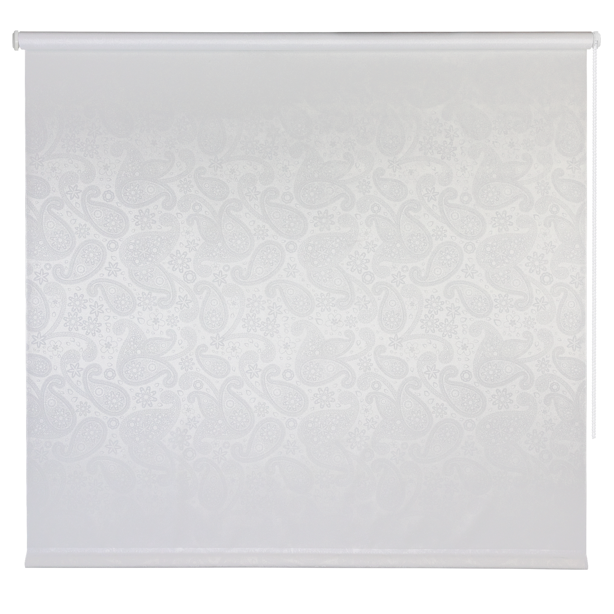 Рулонные шторы Эскар Шалюр Фрэнч белый 50х160 см - фото 1