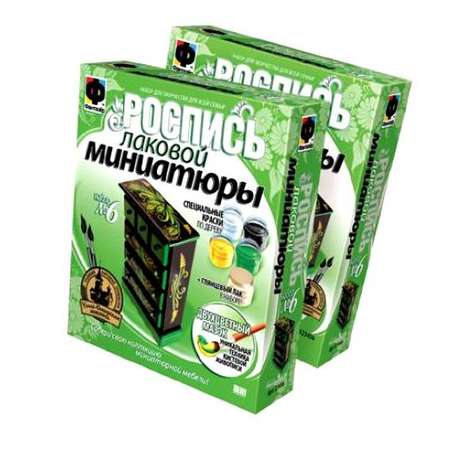 Набор для творчества Фантазер роспись красками в ассортименте