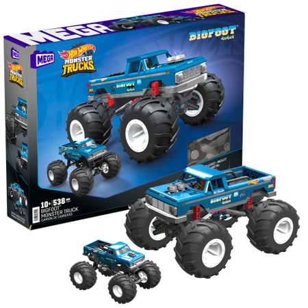 Конструктор MEGA Hot Wheels Bigfoot 538 дет.