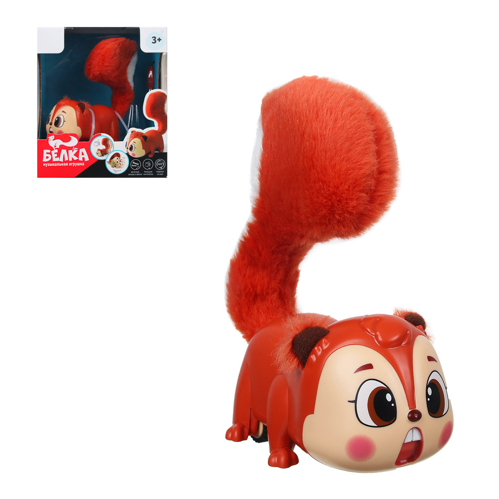 Мягкая игрушка Игроленд белка - фото 3