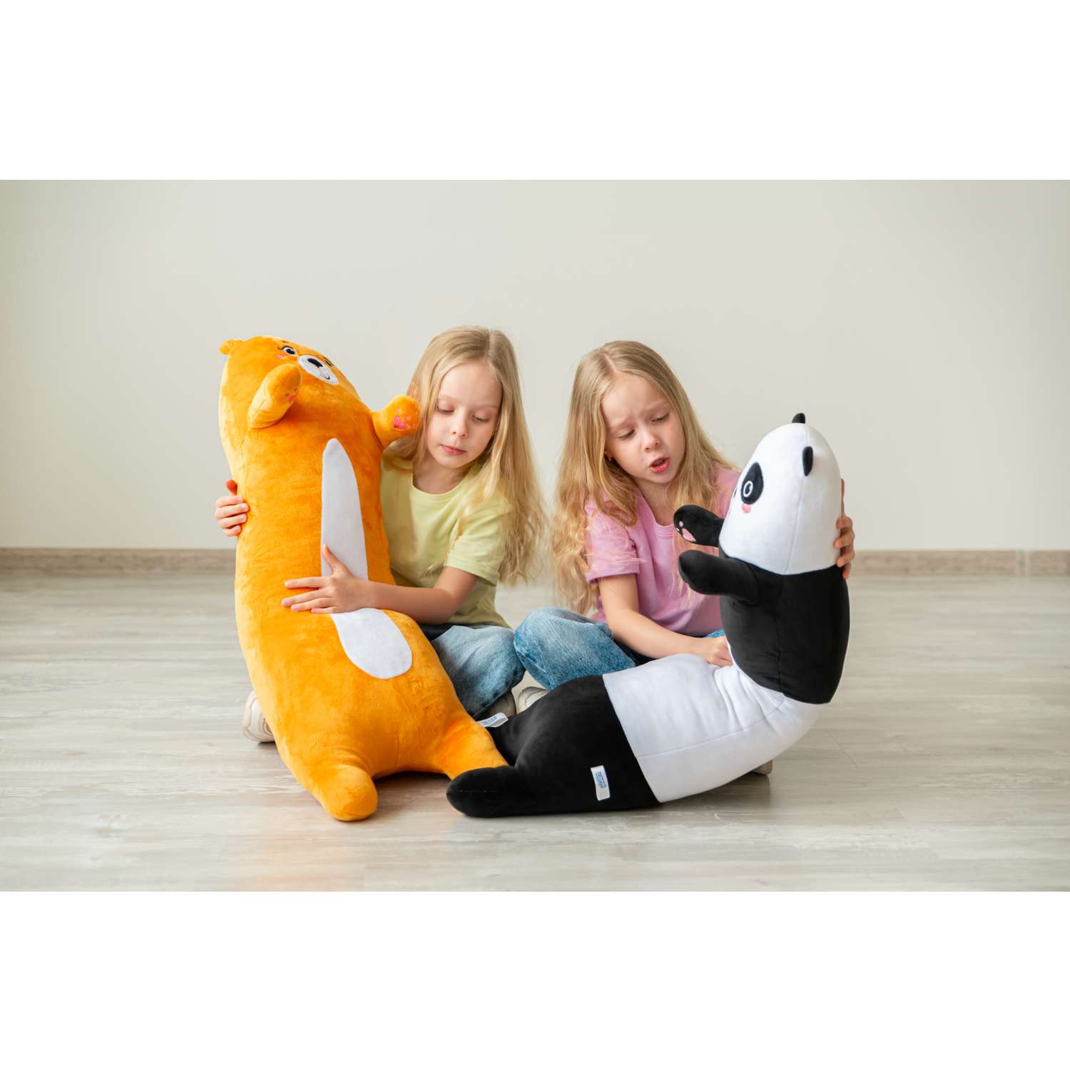 Игрушка мягкая Laffi панда 86 см - фото 11