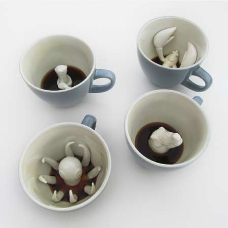 Кружка Creature Cups с осьминогом