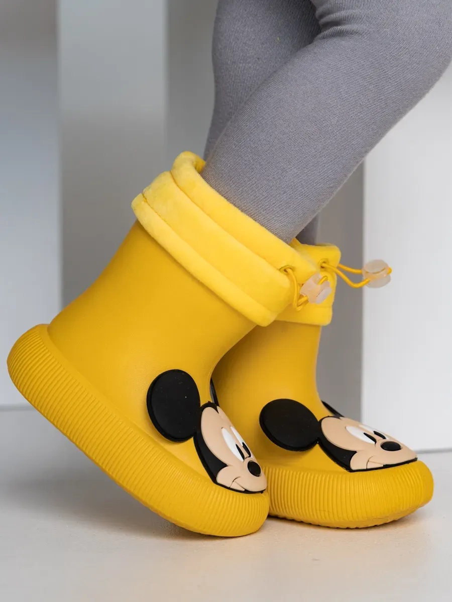 Резиновые сапоги ТопТошкин 014-микки-желт - фото 13