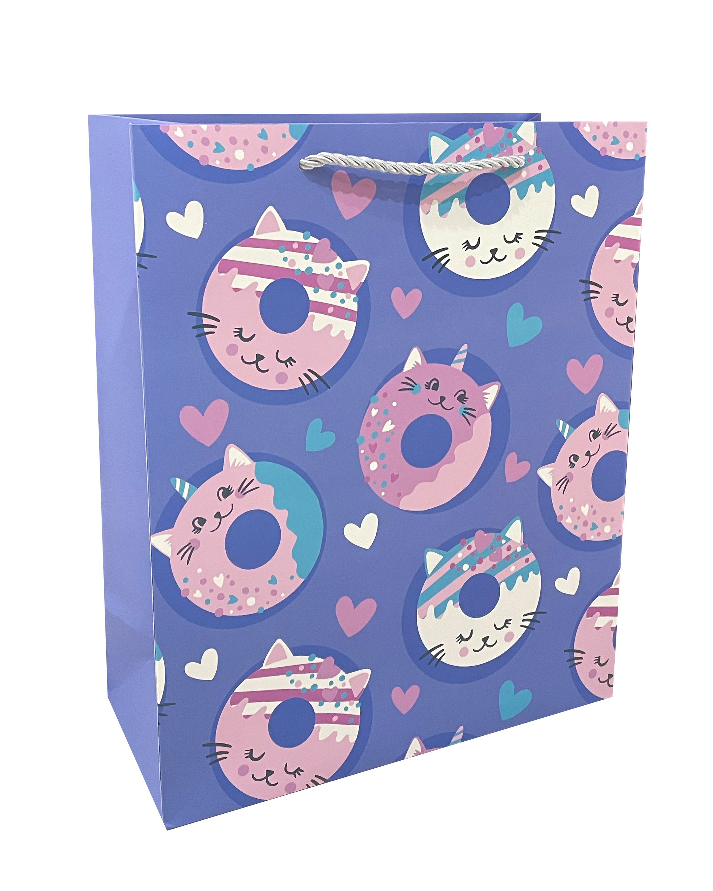 Пакет подарочный Attivio Пончики 26*32*12 - фото 1