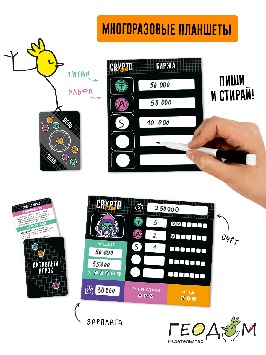 Настольная игра ГЕОДОМ - фото 5