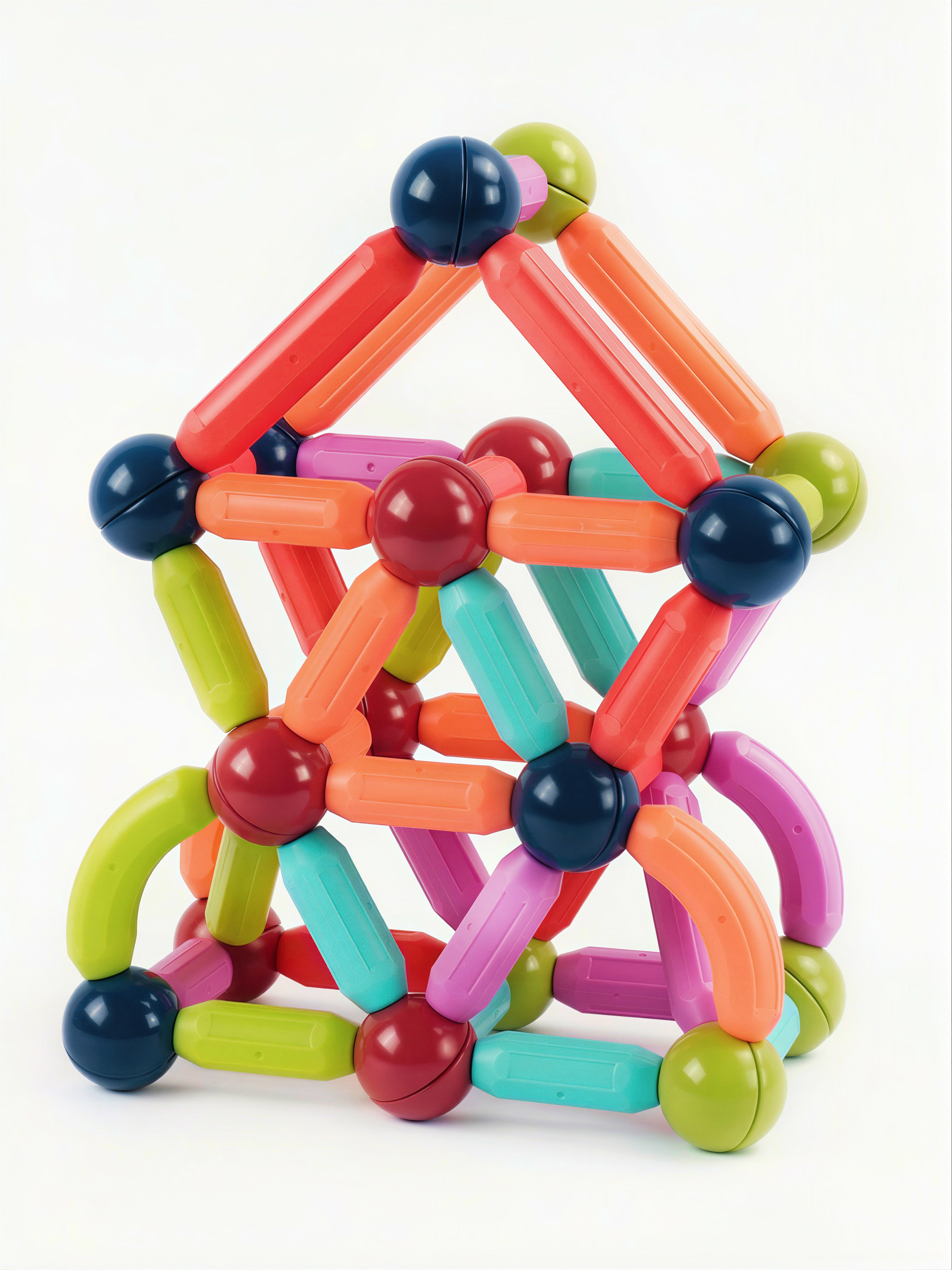 Конструктор SAYFUN toys магнитный 132 дет. - фото 13