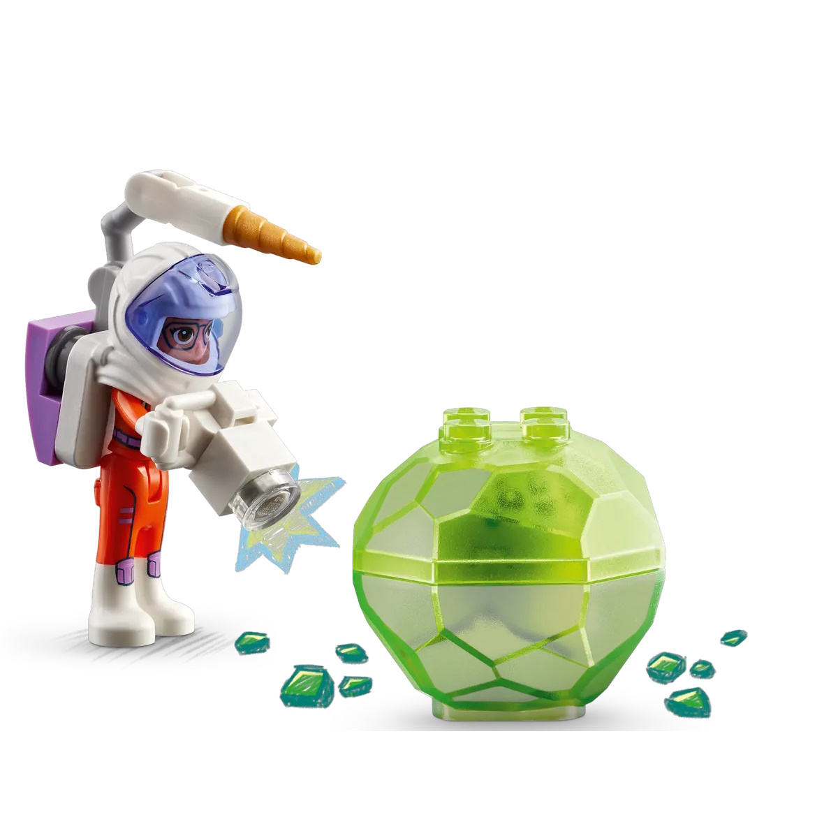 Конструктор LEGO Friends Марсианская база и ракета блочный - фото 8