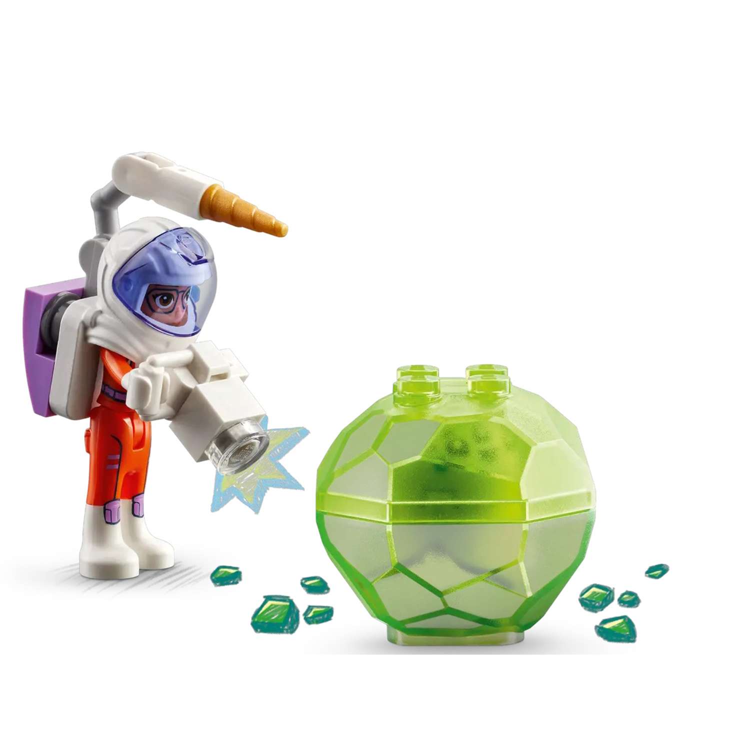 Конструктор LEGO Friends Марсианская база и ракета блочный - фото 8