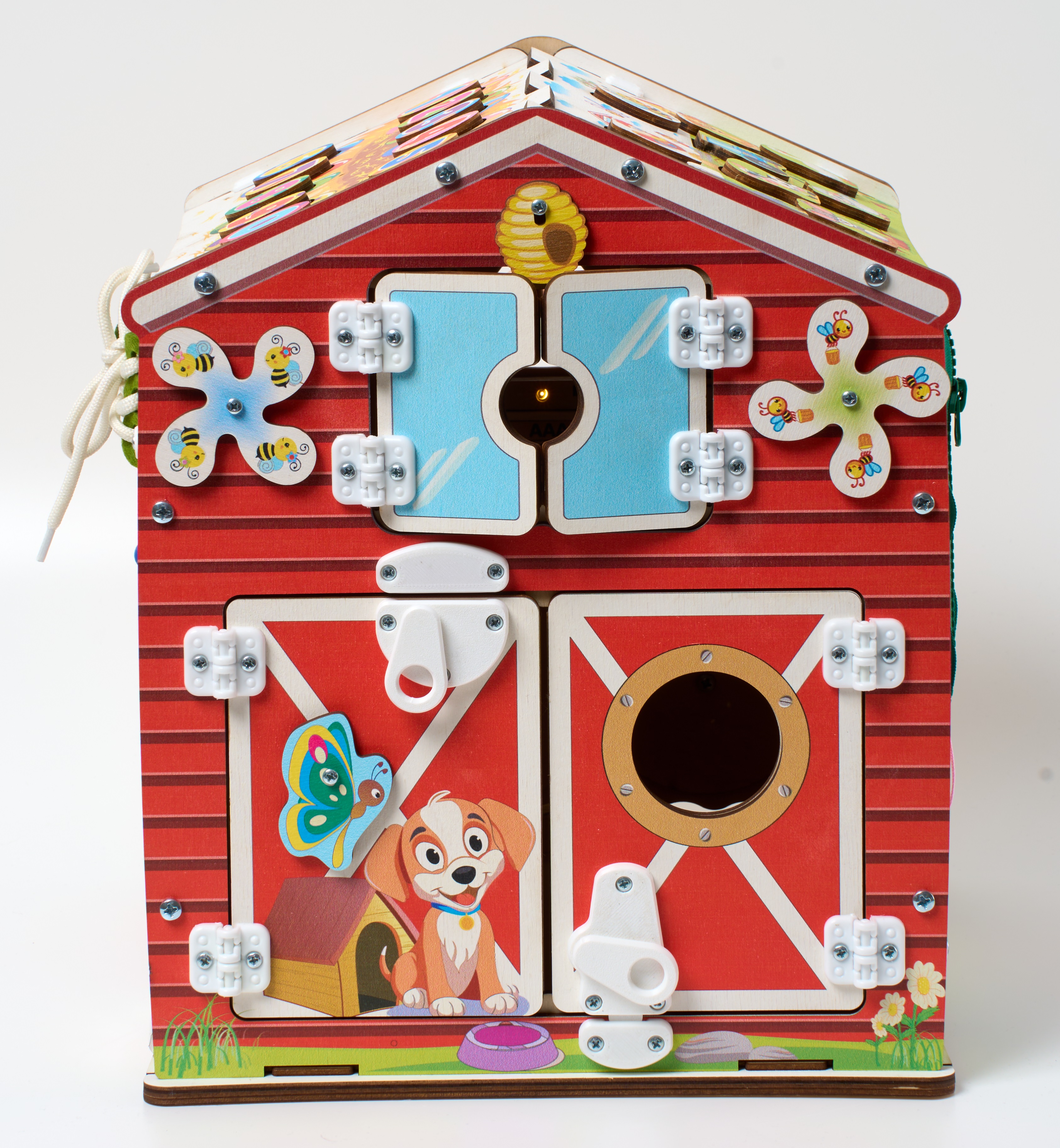 Игрушка MyKiddyQuest бизиборд Ферма - фото 4