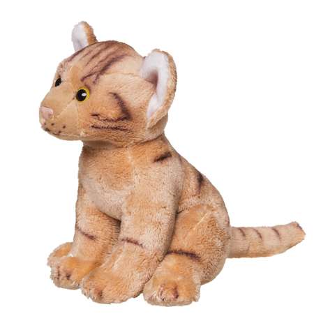Игрушка мягкая Abtoys Домашние любимцы Кошечка рыжая 15 см, премиум