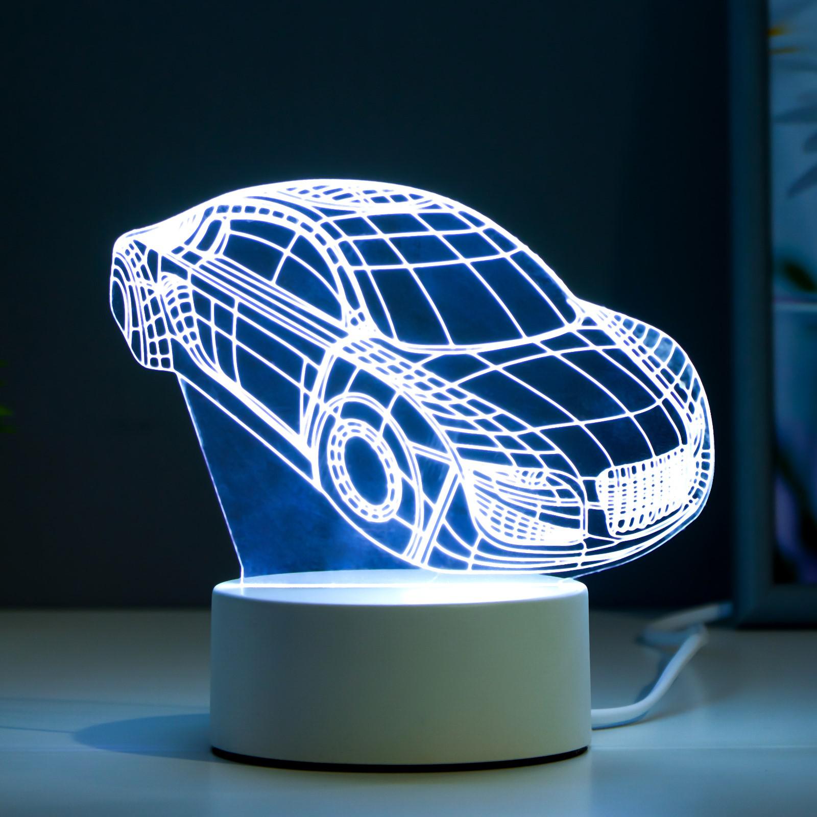 Светильник Sima-Land Авто LED 3 режима от сети 10,5x13x20,5 см - фото 3