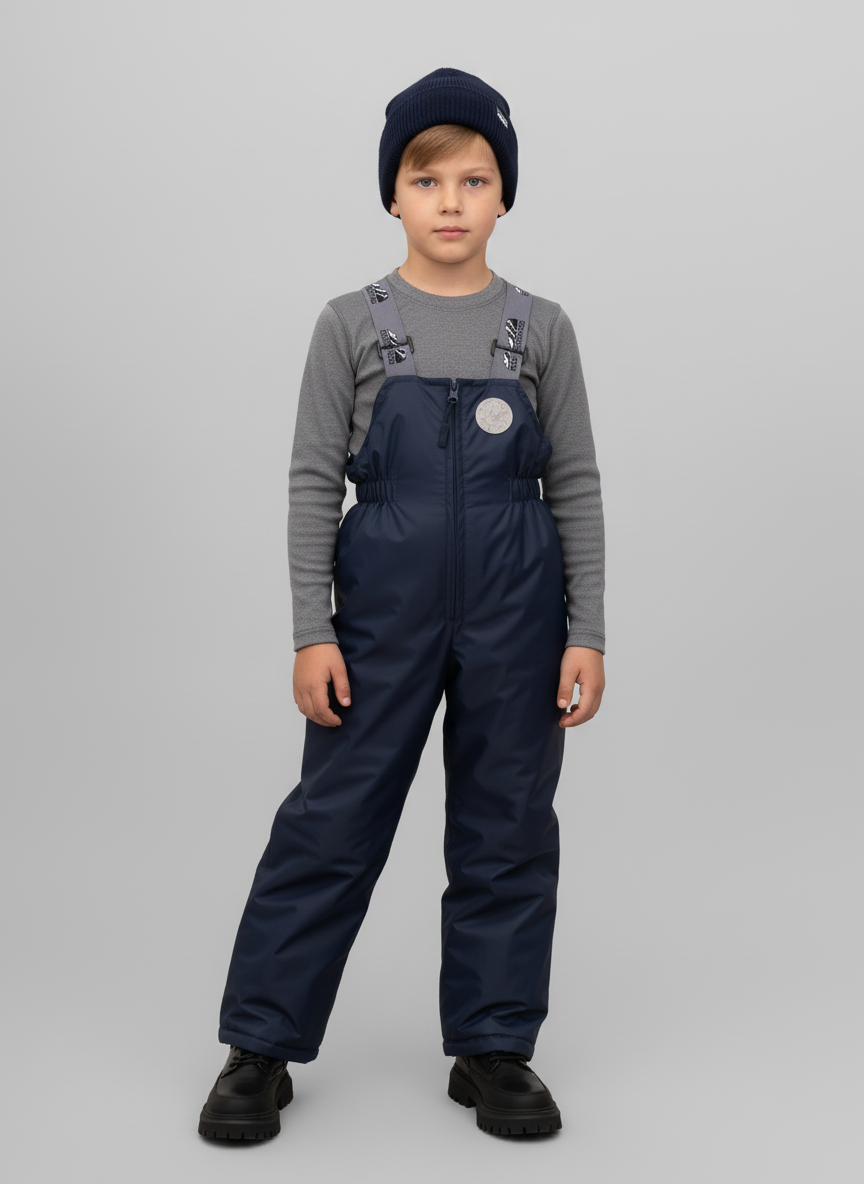 Полукомбинезон Arctic kids 60-013 т.синий - фото 1