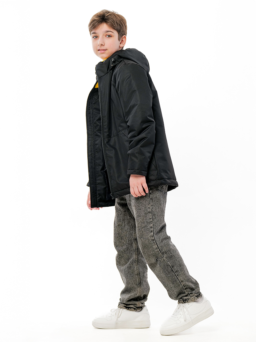 Куртка RODOS М-245/черный(желтый) - фото 2