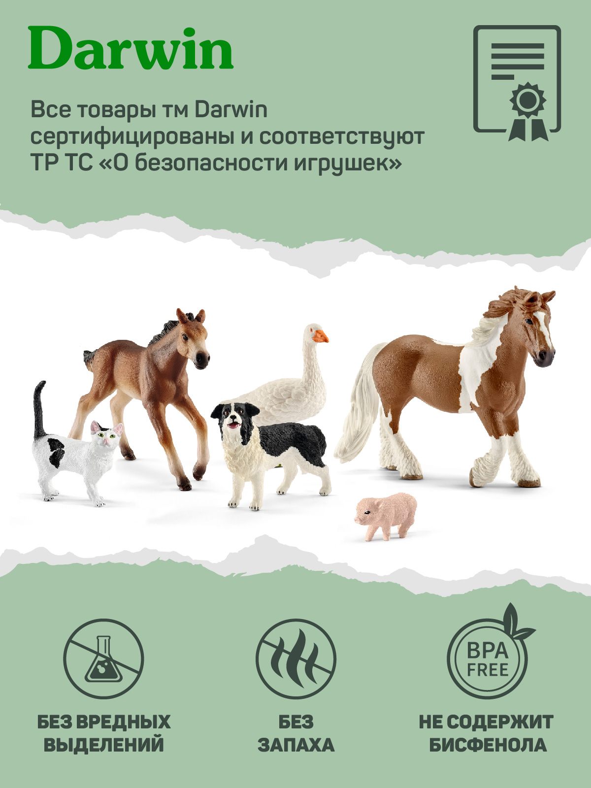 Фигурка DARWIN Птицы Малиновка - фото 6