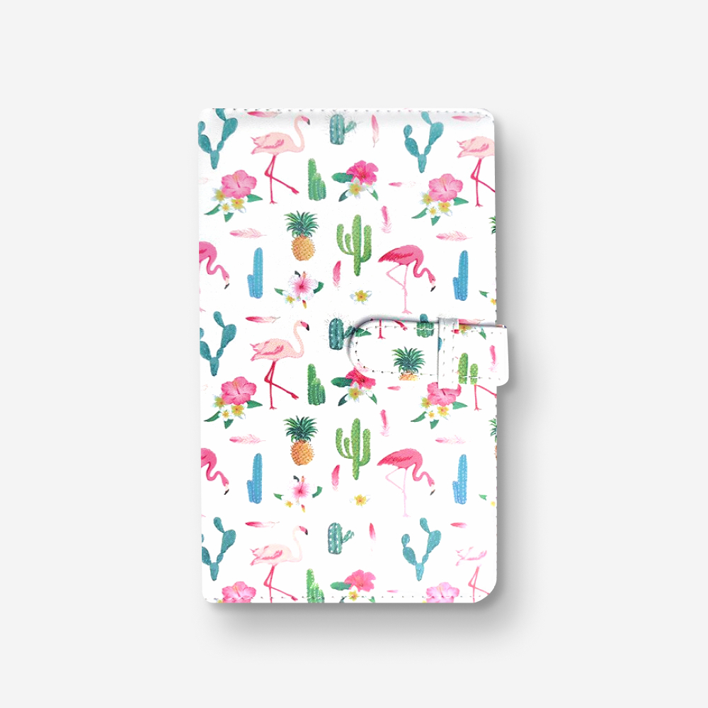 Фотоальбом LUMICUBE Фламинго, для фотографий Printy и Instax Mini, 96 ячеек - фото 1