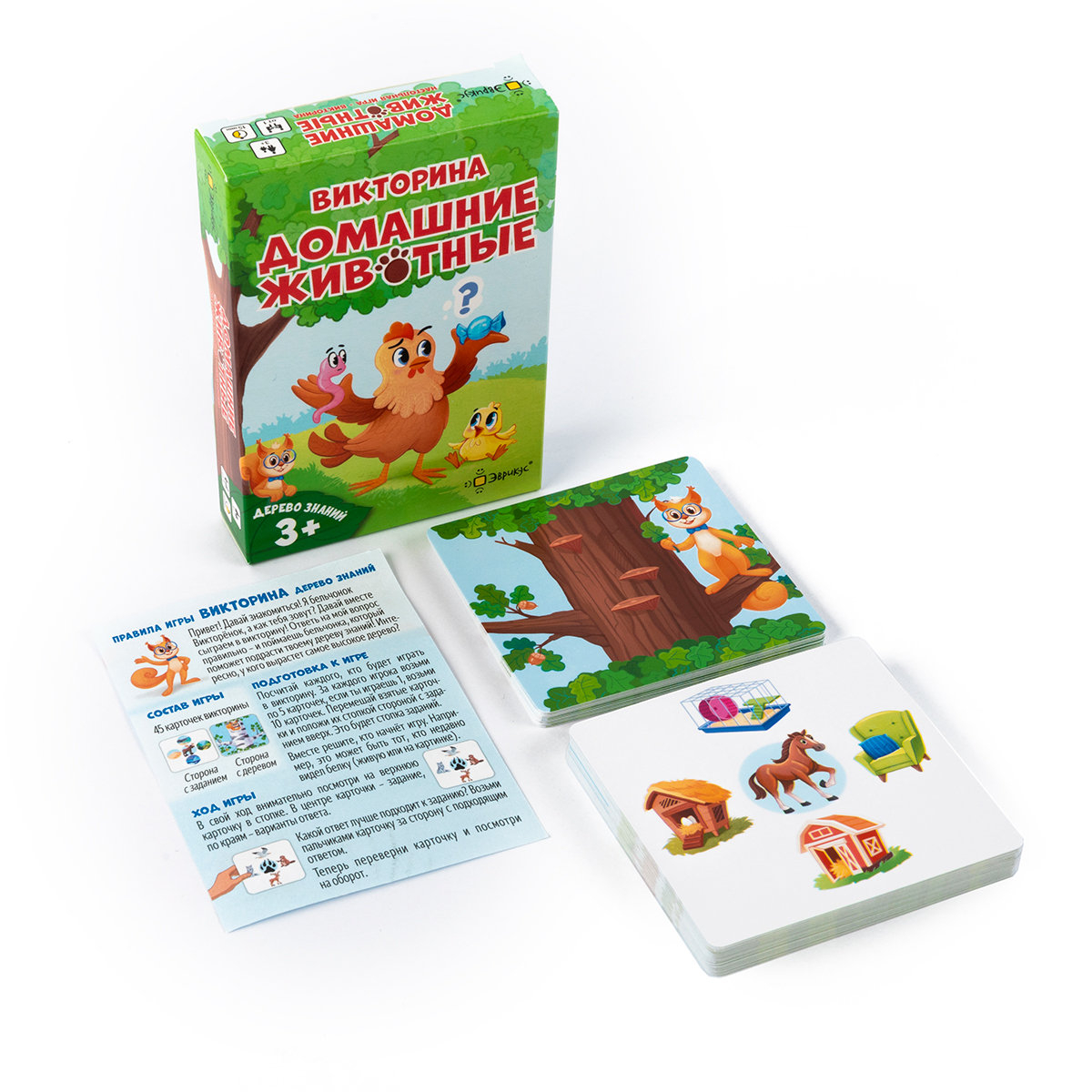 Настольная игра Эврикус "Домашние животные" - фото 1