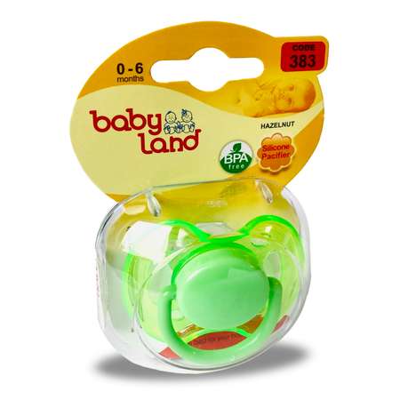 Пустышка Baby Land силикон от 0 мес.