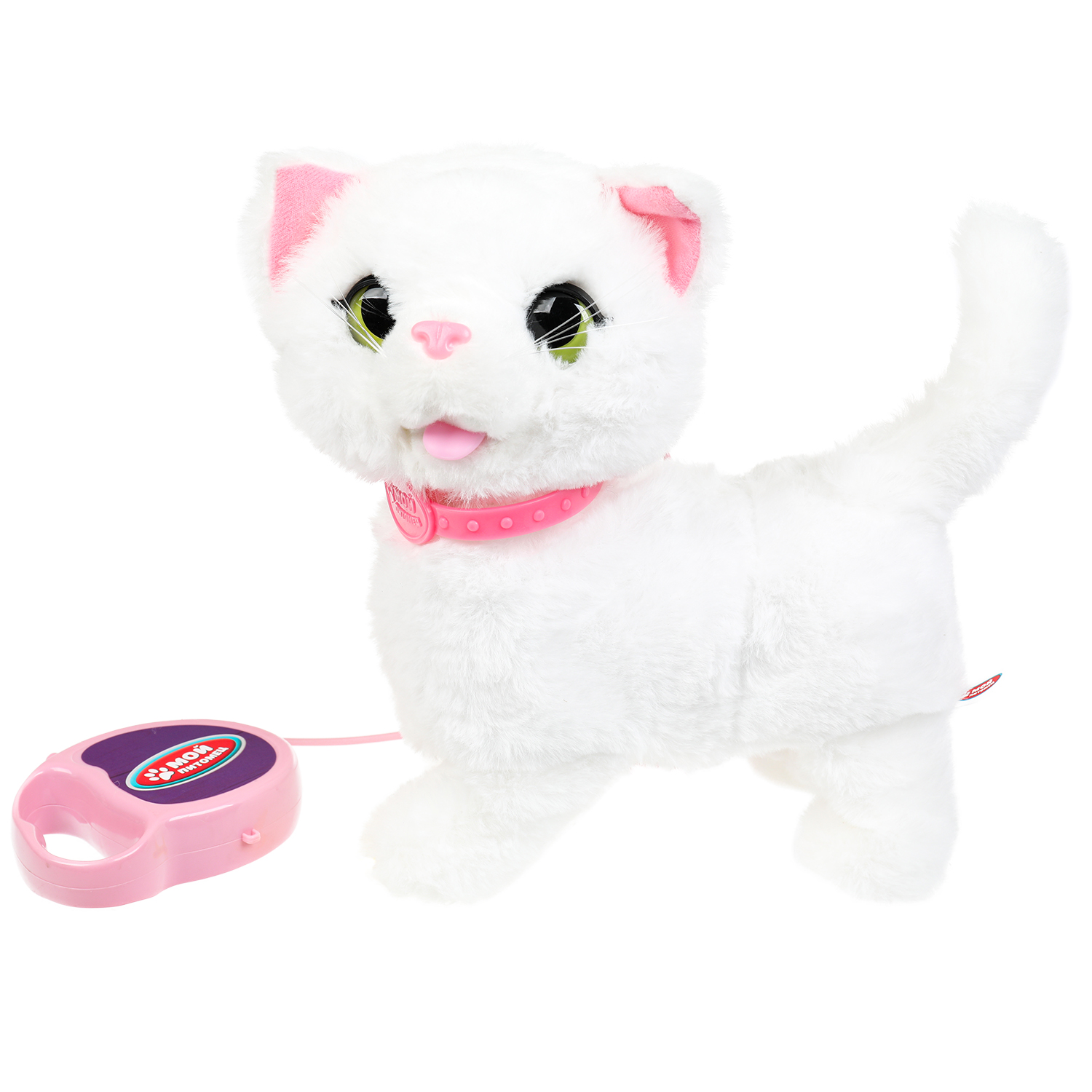 Игрушка мягкая Мой питомец котик - фото 6