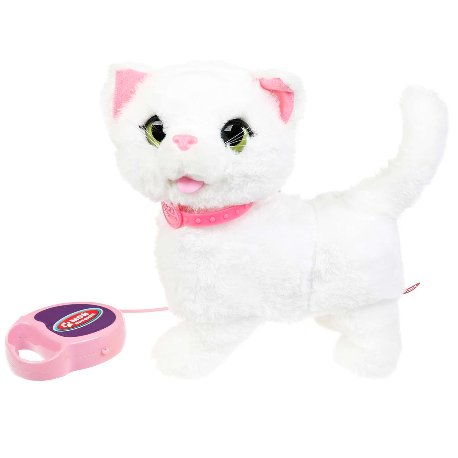 Игрушка мягкая Мой питомец котик - фото 6
