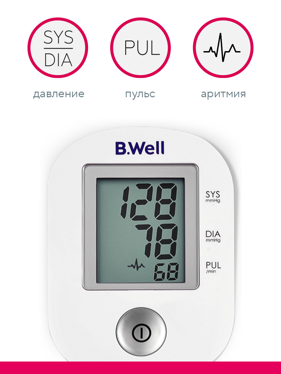 Тонометр B.Well автоматический PRO-33 - фото 3