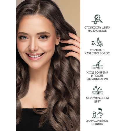 Краска для волос FARA Natural Colors Soft 302 натуральный шоколад