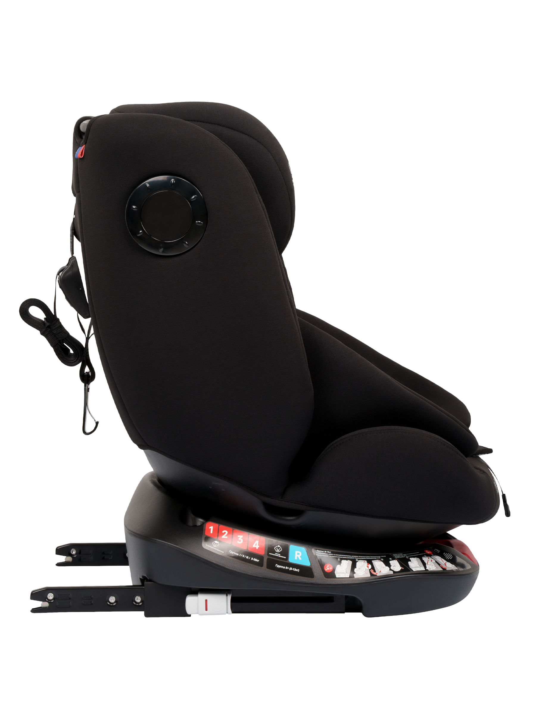Автокресло JOVOLA Prime Isofix черный Isofix 0+/1/2/3 (0-36 кг) черный - фото 17