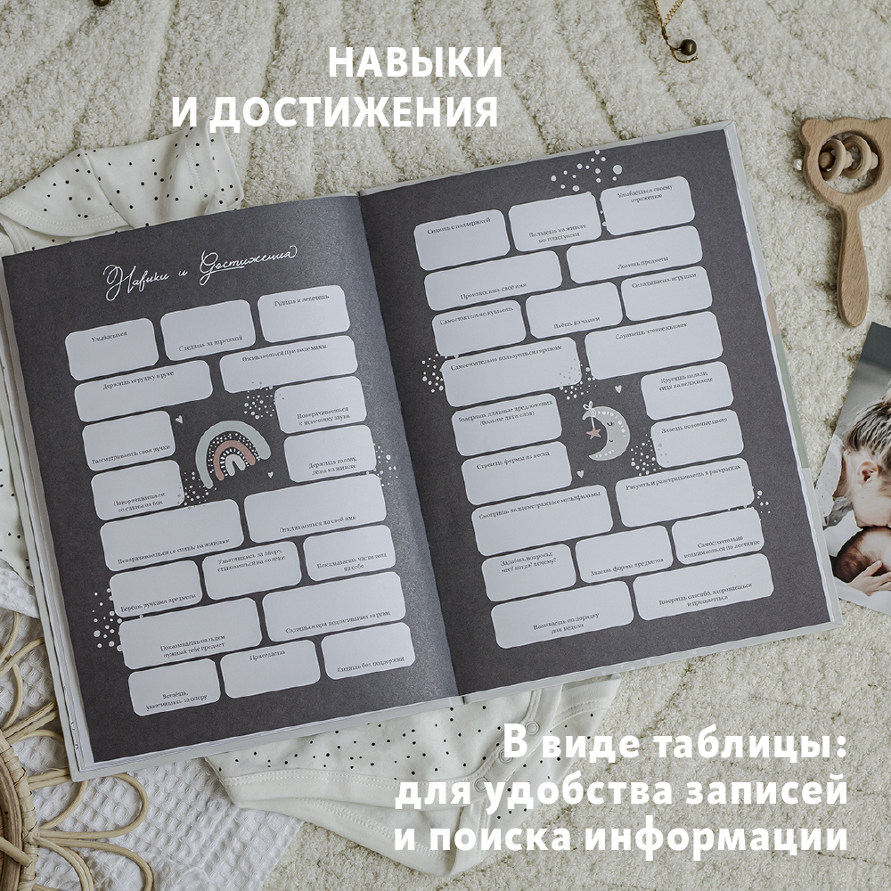 Фотоальбом-дневник Moms Recordbook История детства - фото 10