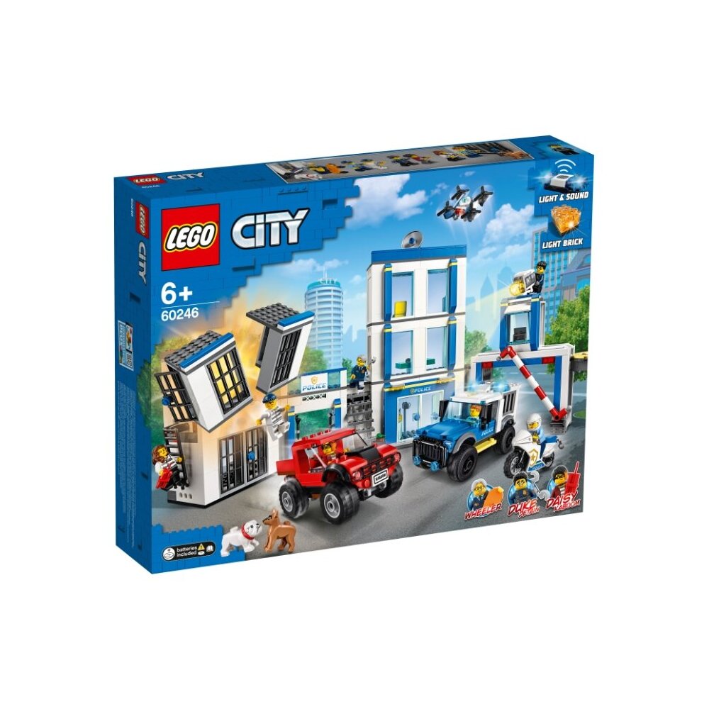 Конструктор LEGO City Полицейский участок 60246 497 дет. - фото 1
