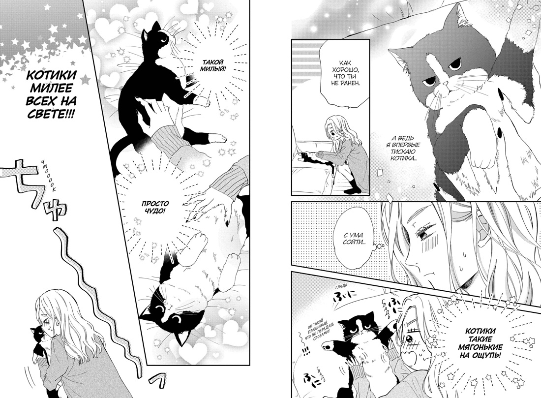 Книга Махаон Махаон.Манга.Граф.ром. Сэнри М. Кот и поцелуй. Том 1 - фото 15