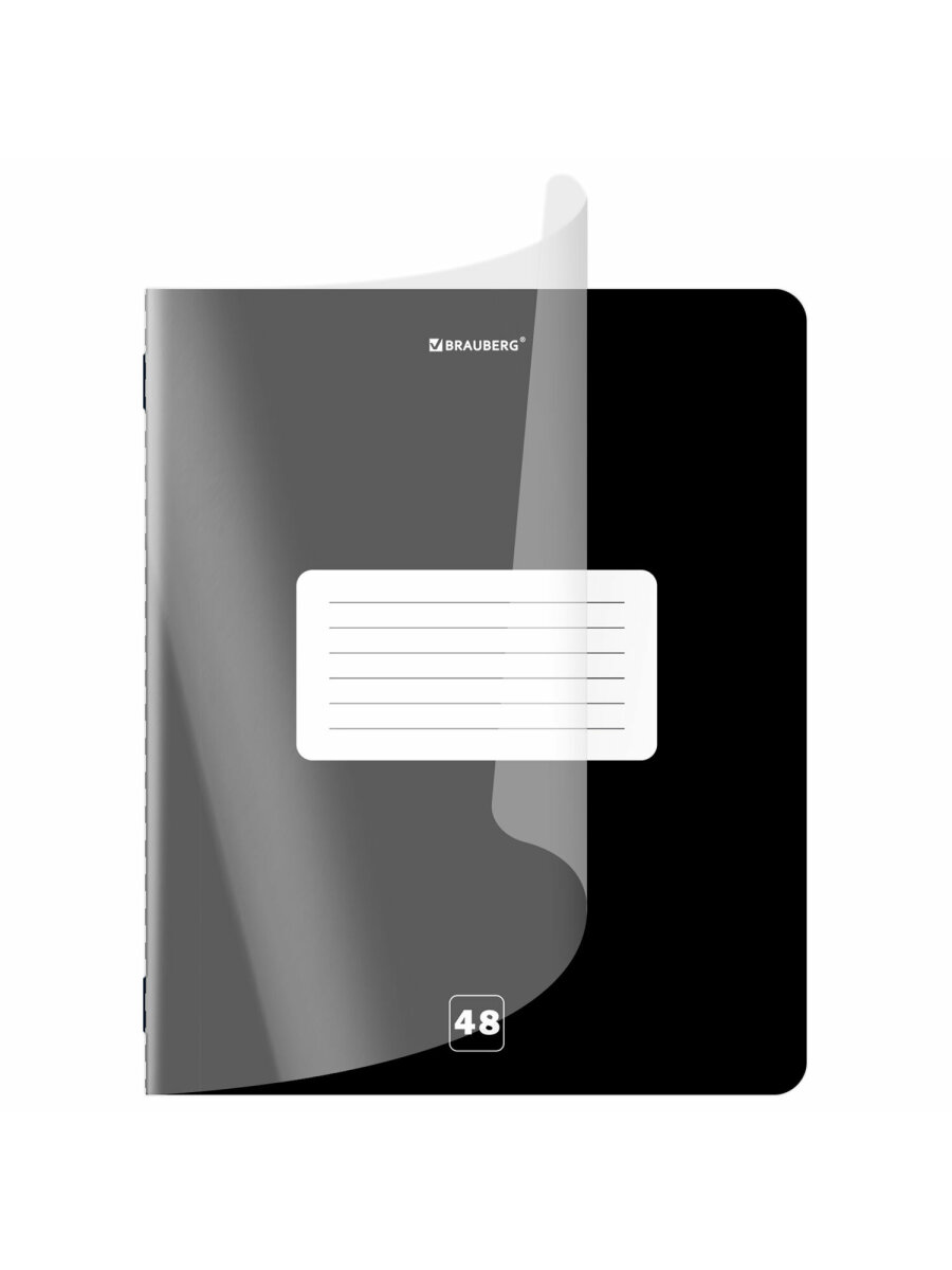 Общая тетрадь Brauberg клетка - фото 5