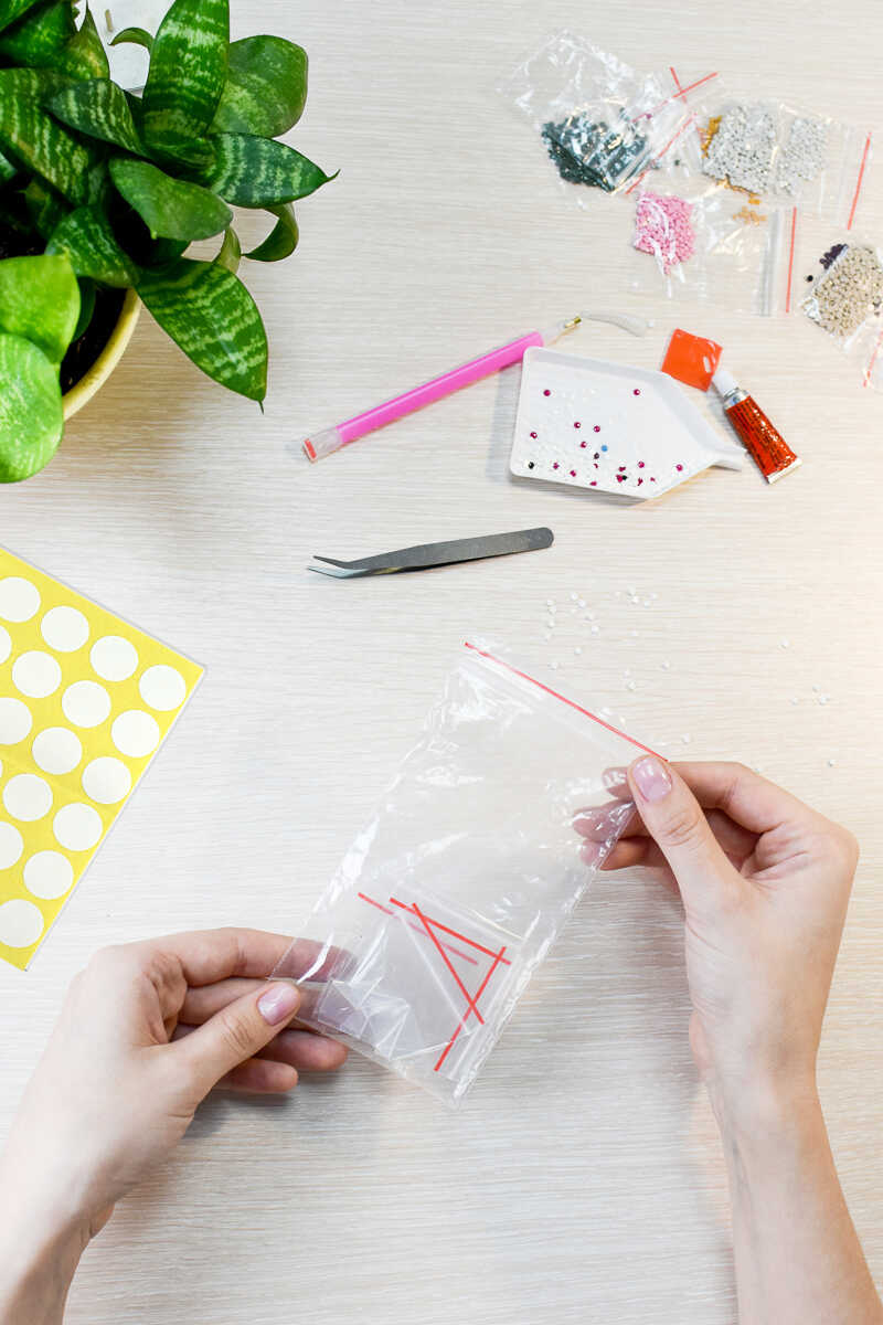 Алмазная мозаика Феникс + Кот с букетом - фото 10