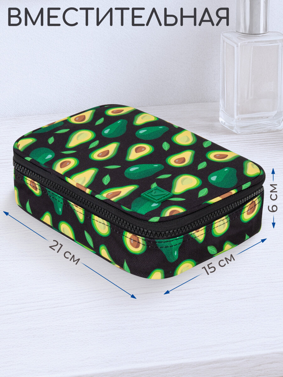 Пенал Brauberg большой на молнии органайзер - фото 2