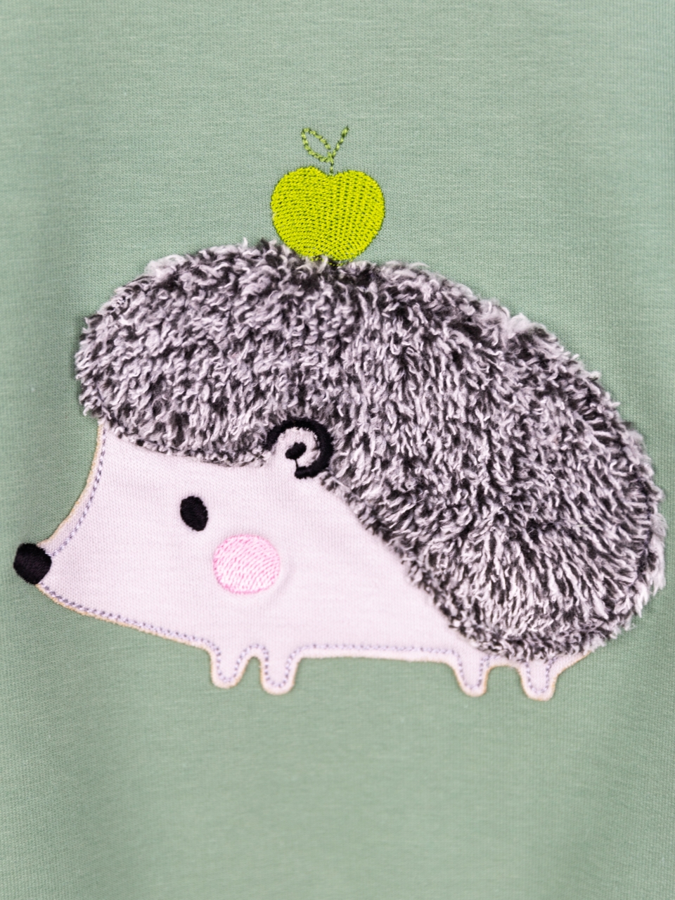 Костюм Baby boom КД568/7-Ф2 аппликация ёжик полынь - фото 4