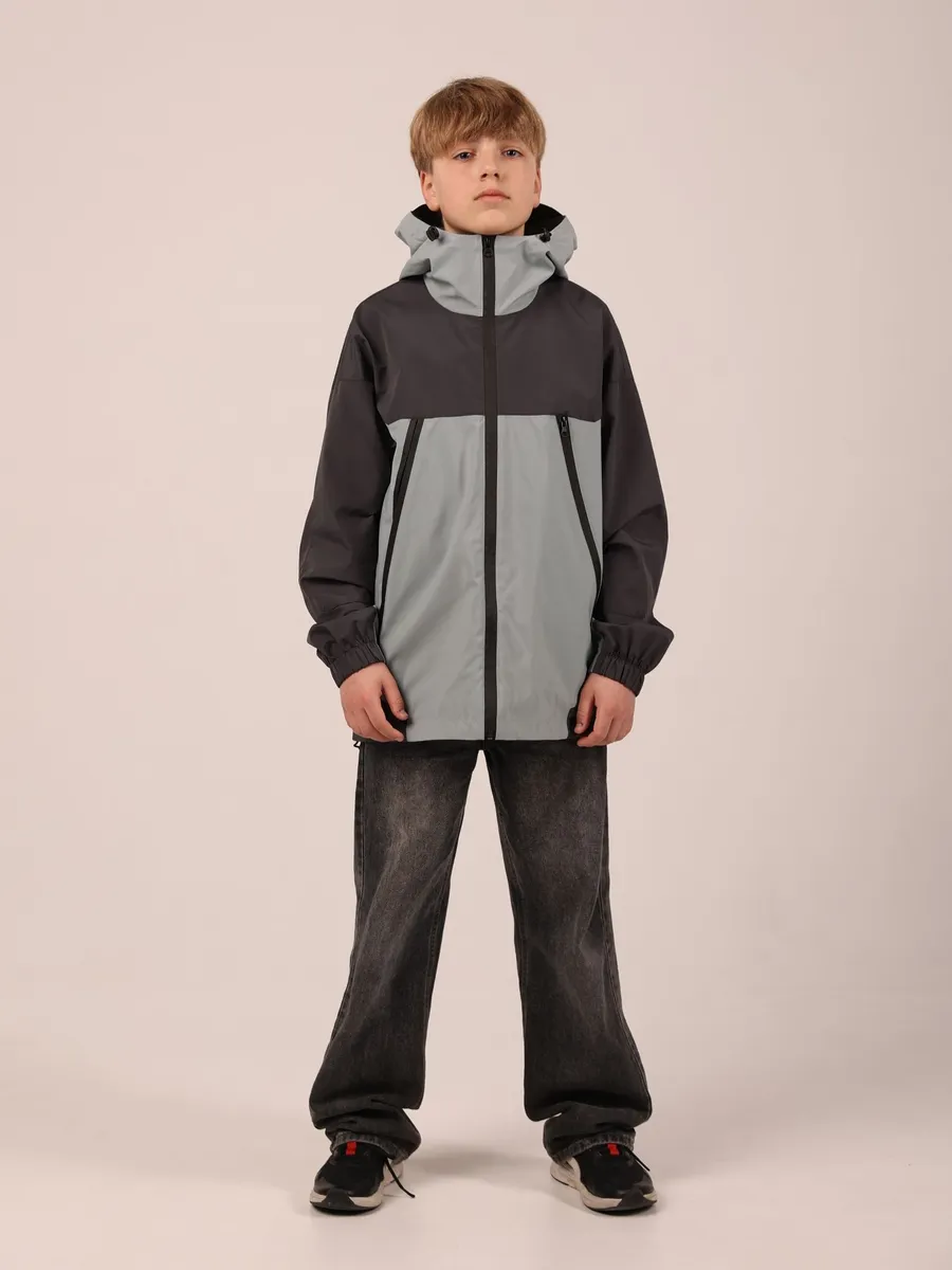 Ветровка Аврора 946-полынь/графит - фото 7