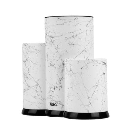 Подставка для ножей универсальная LARA LR05-107 White