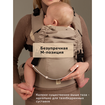 Эргорюкзак СлингУля Супер-м 4+