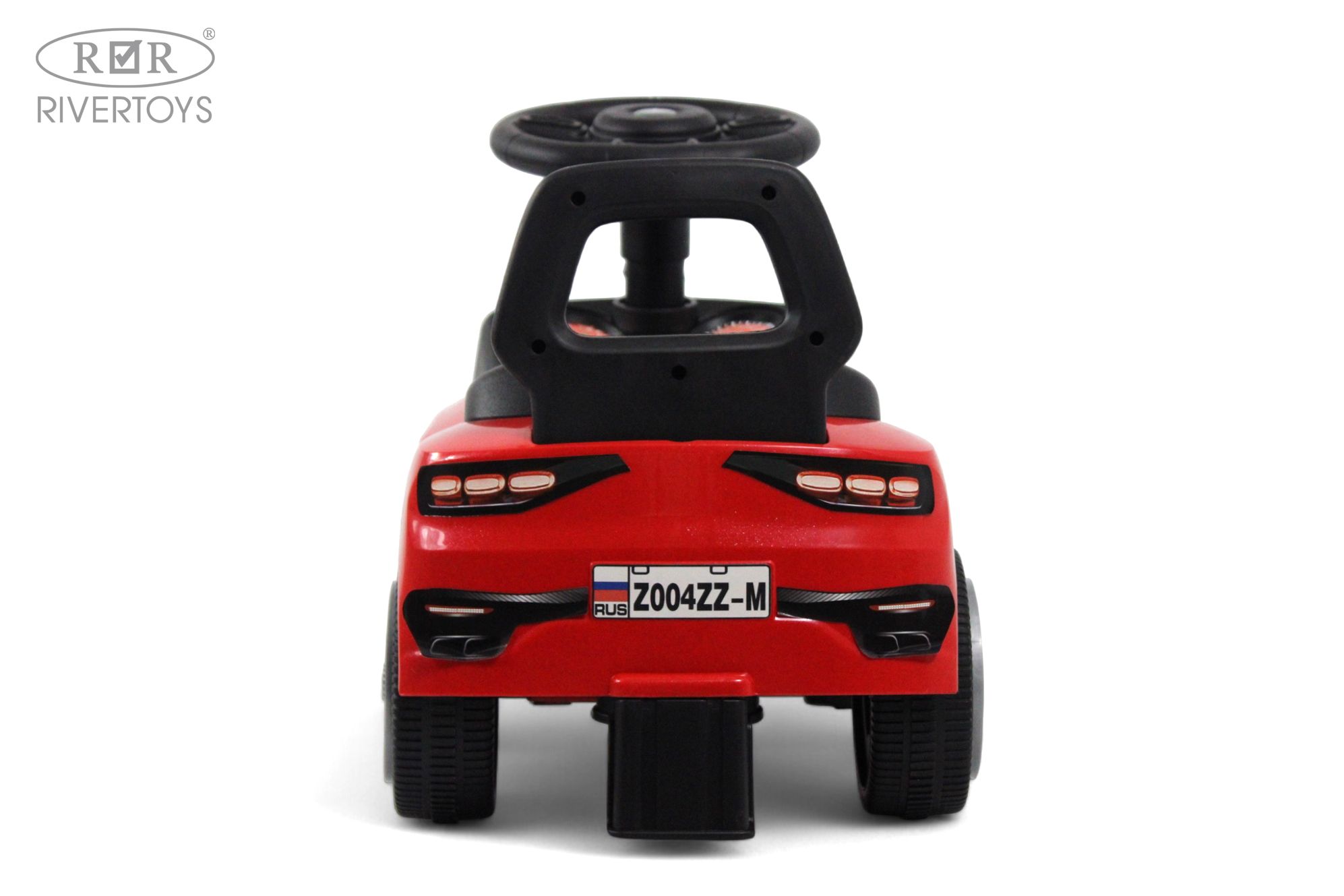 Каталка RIVERTOYS Z004ZZ-M-RED красный - фото 8