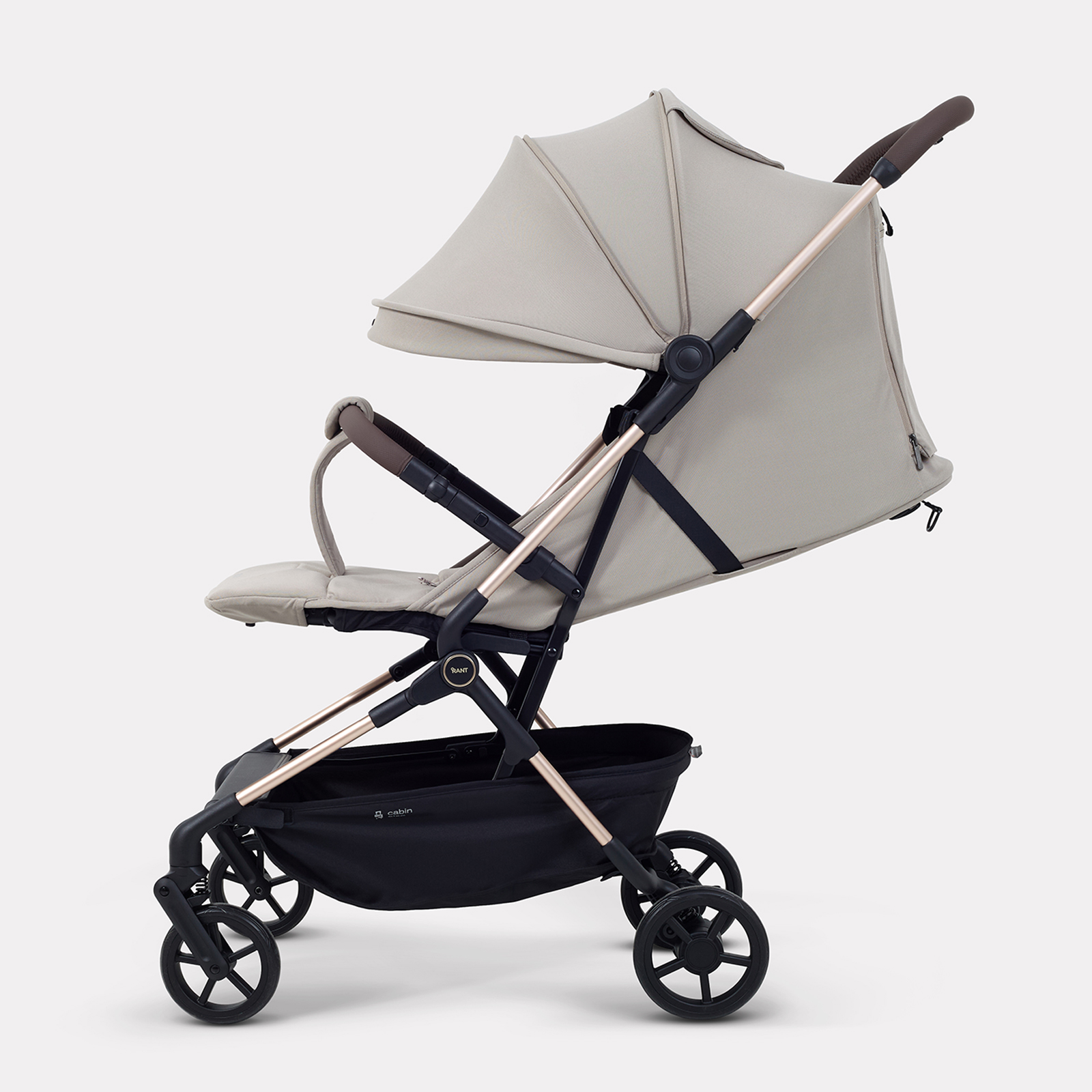 Коляска прогулочная Rant Avion бежевый - фото 7