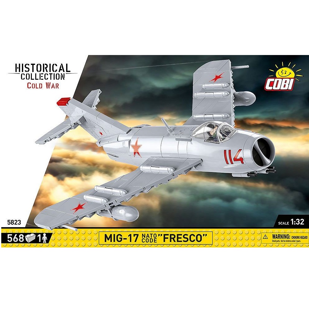 Конструктор COBI Истребитель MiG-17 NATO сборная игровая модель - фото 5