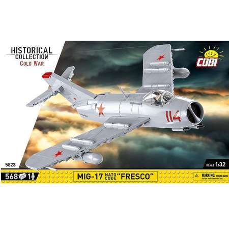 Конструктор COBI Истребитель MiG-17 NATO сборная игровая модель