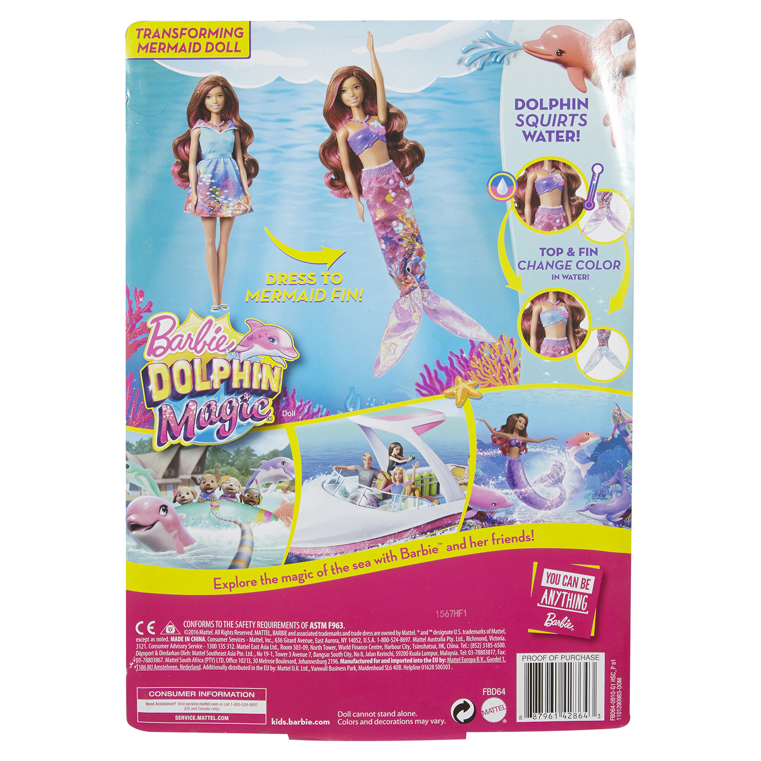 Кукла модельная Barbie FBD64 - фото 3