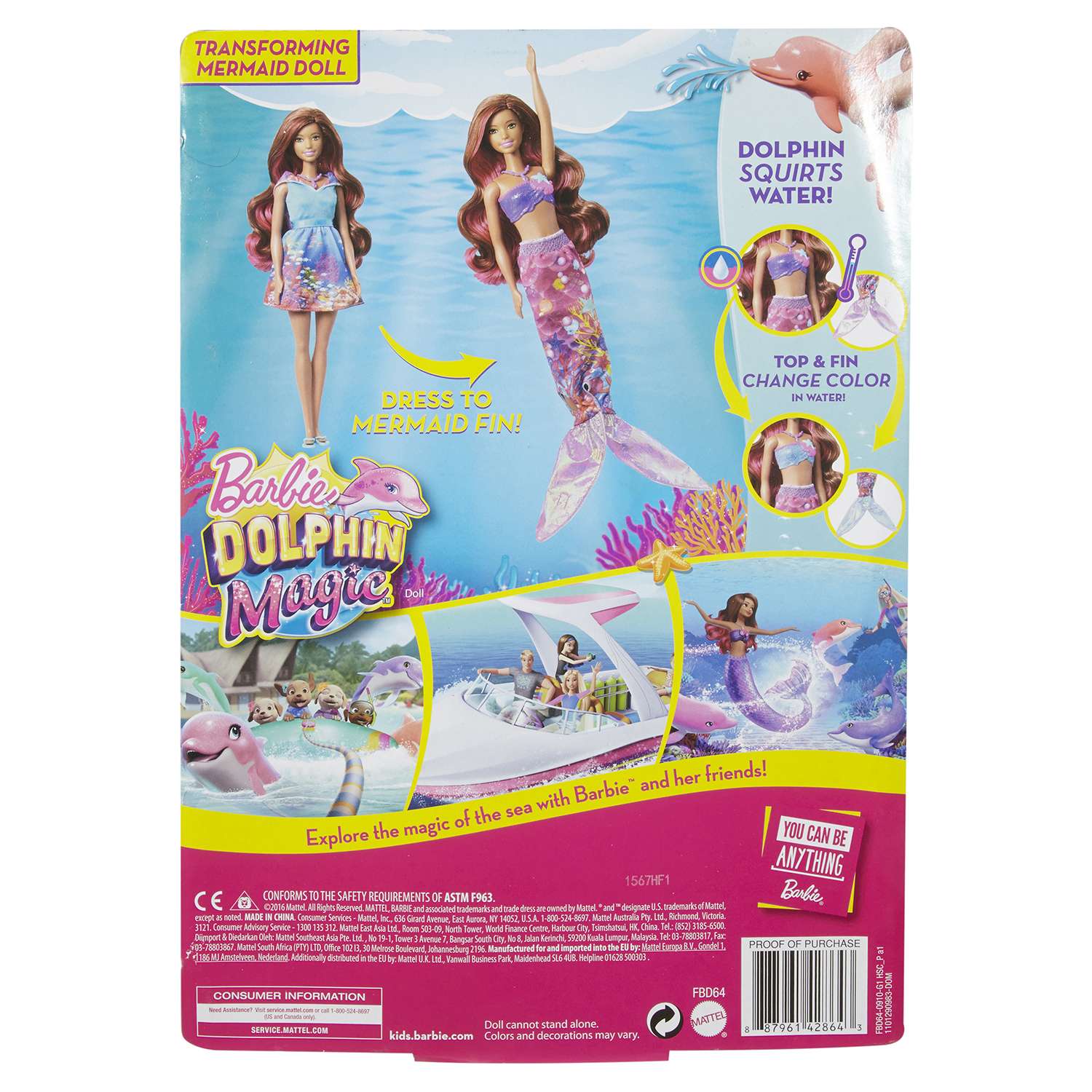 Кукла модельная Barbie FBD64 - фото 3