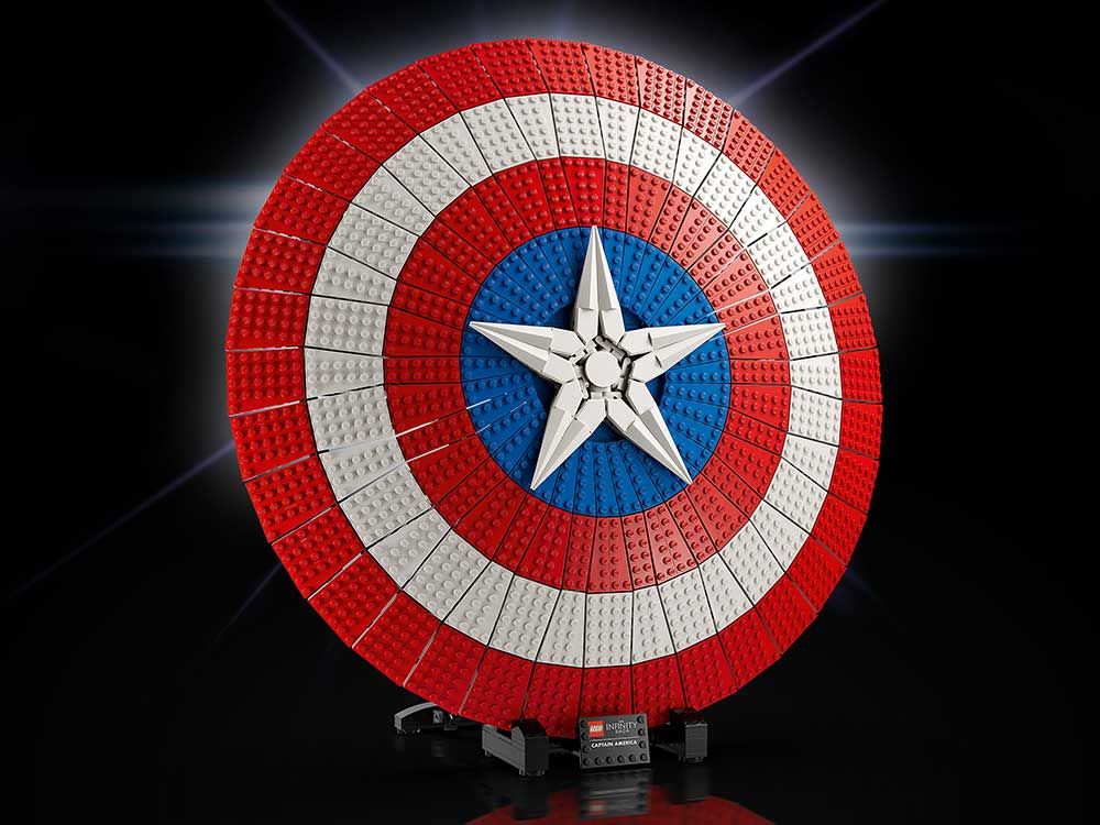 Конструктор LEGO Marvel Super Heroes Щит Капитана Америки 3128 дет. - фото 4